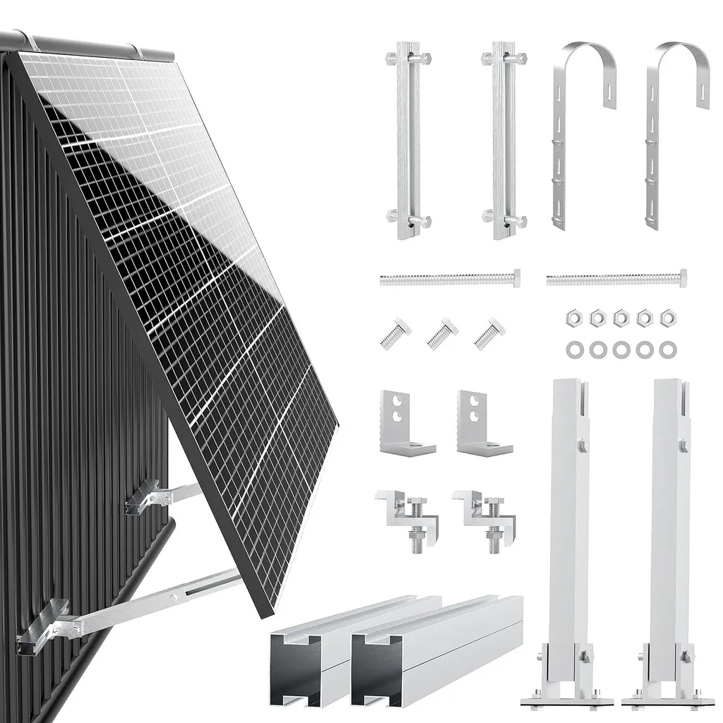 Structure Solaire pour Station de Balcon et Toit avec Angle Variable - 7