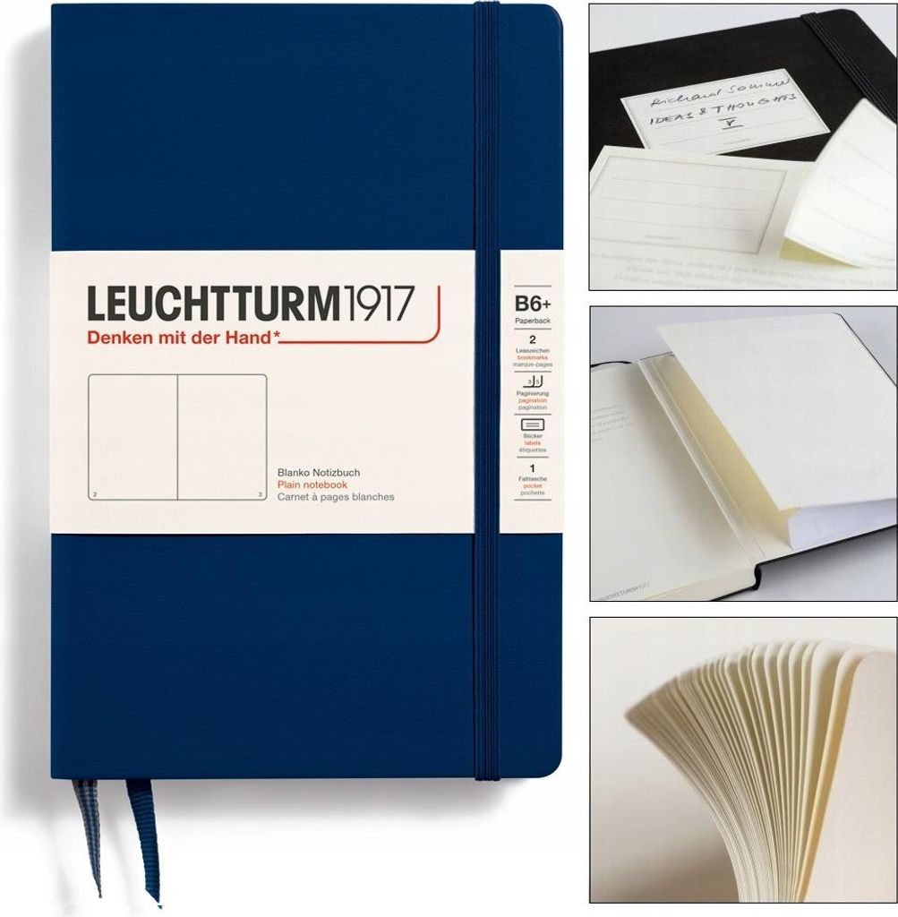 LEUCHTTURM1917 Notizbuch Hardcover B6 glatt