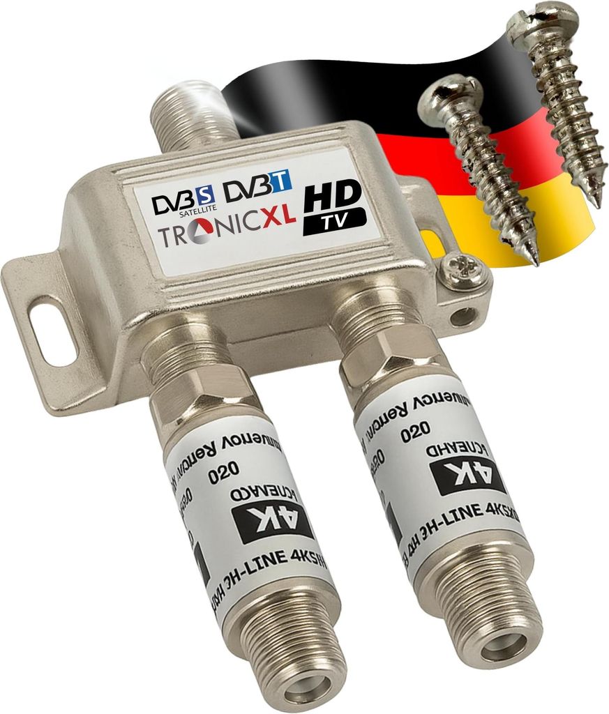 Divisore satellitare TronicXL a 2 vie, amplificatore da 40 Immagine del prodotto 