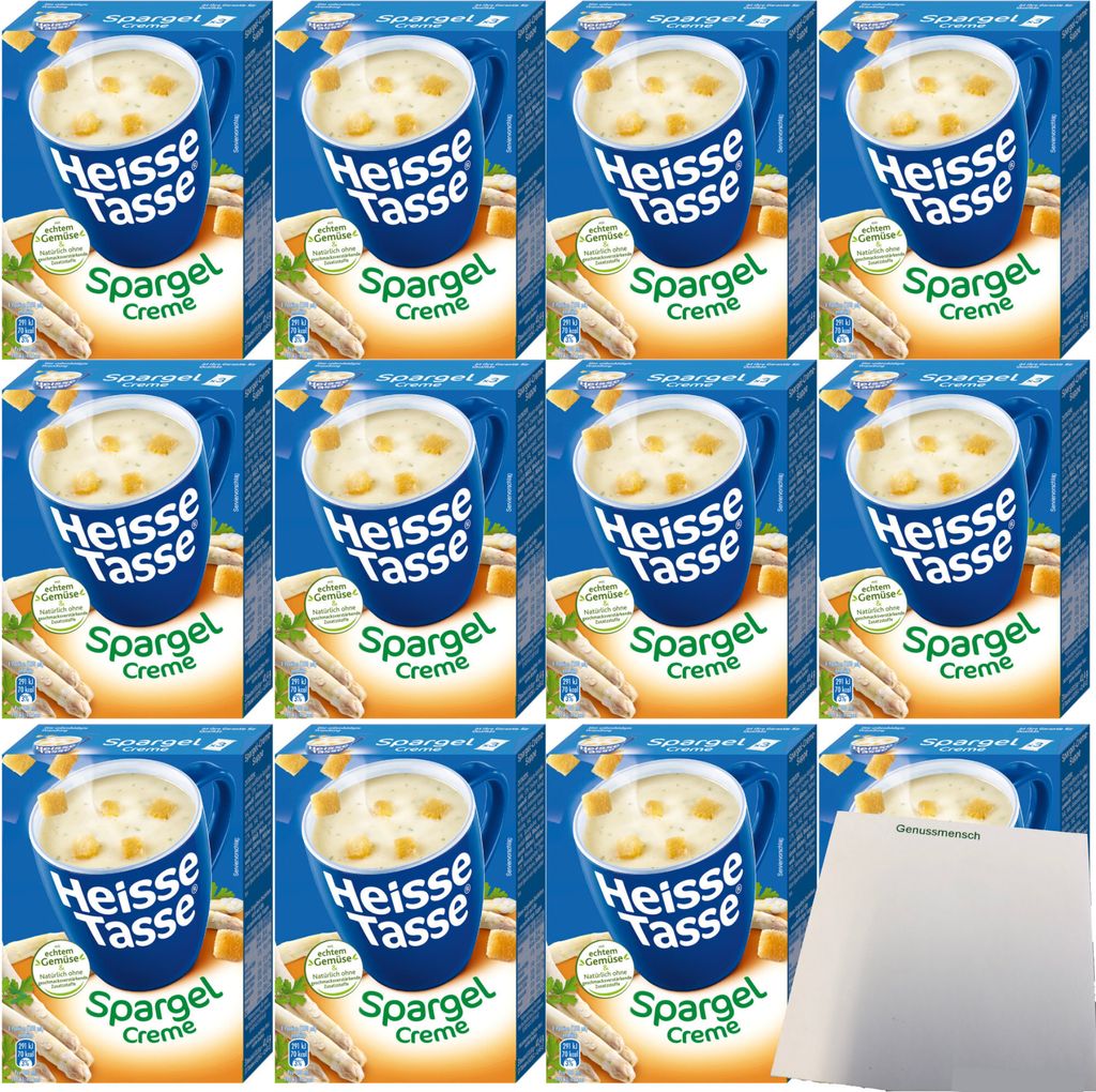 Erasco Heisse Tasse Spargel-Creme 12er Pack (36 Beutel a Produktbild 