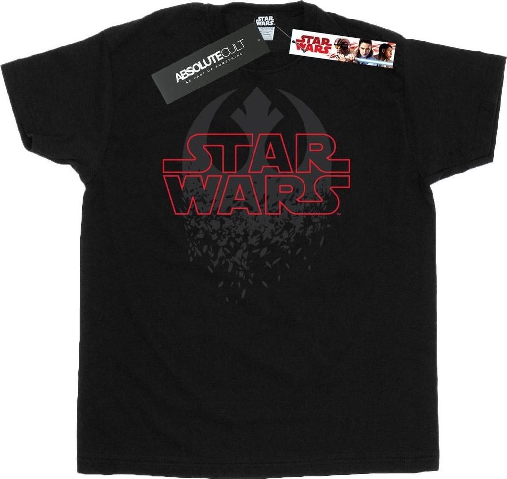 Star Wars - "The Last Jedi" T-Shirt für Herren BI46884 (XL) (Schwarz)