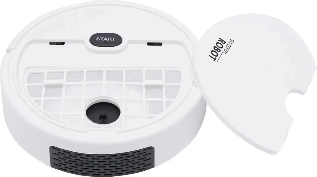 Robot aspirateur automatique 500 Pa 220V blanc avec brosse de nettoyage