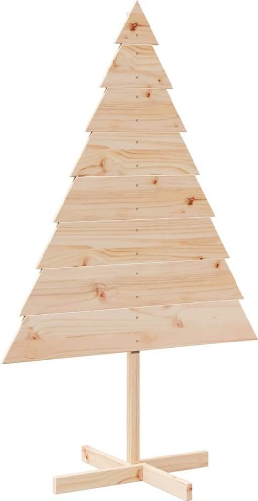 Weihnachtsbaum zum Schmücken 150 cm Massivholz