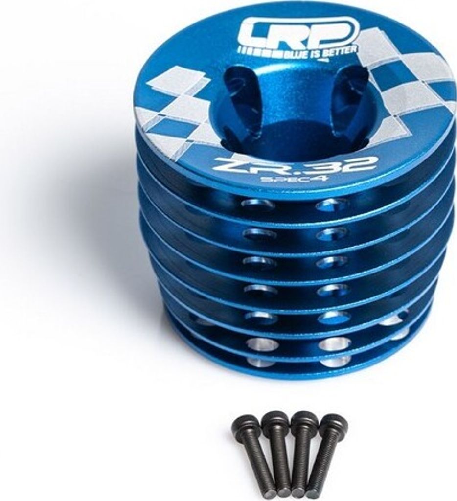 LRP Zylinderkopf mit Schrauben - ZR.32 Spec.4 Pullstart