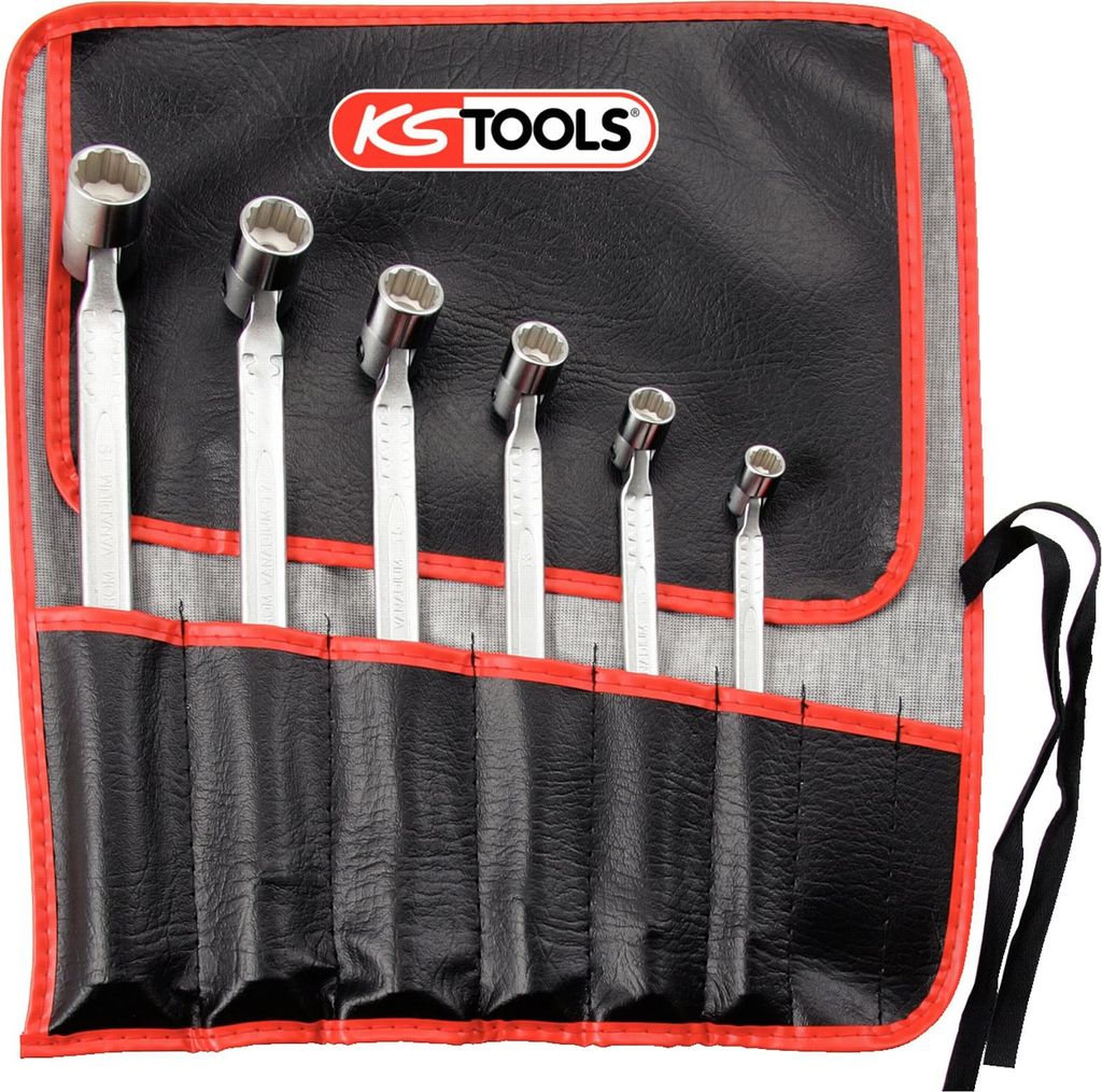 KS Tools Doppel-Gelenkschlüssel-Satz, 6-tlg
