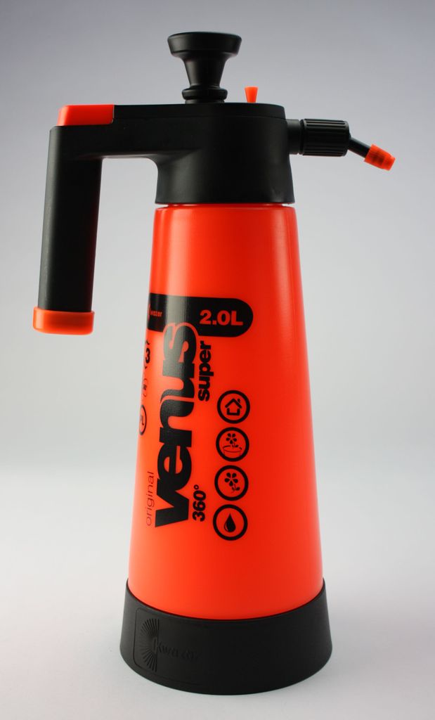 Drucksprüher 360° Garten orange 2L KWAZAR Venus