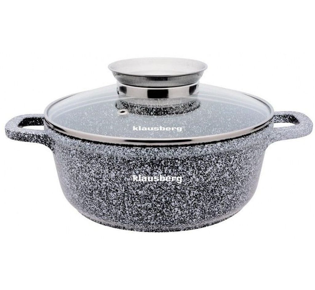 KLAUSBERG KB-7520 vaso marmorizzato 2,3L 20cm Immagine del prodotto 