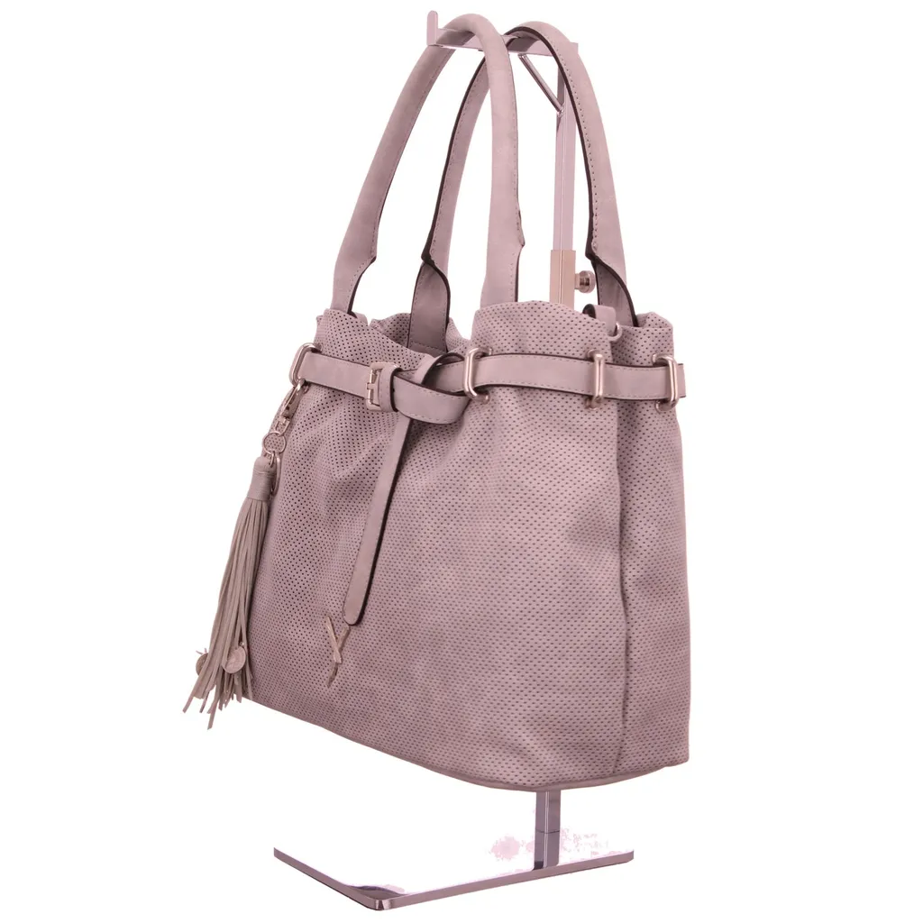 SURI FREY Romy Basic Sac à Main Gris - Matière Souple et Design Moderne - 11