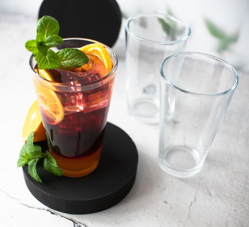 Cartone 420 Bicchieri da cocktail plastica verde 420ml
