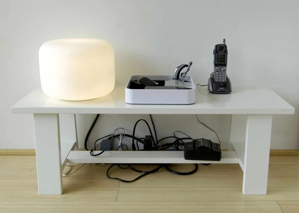Bluelounge CableBox Blanc - Boîtier de Gestion de Câbles Design Original - 10