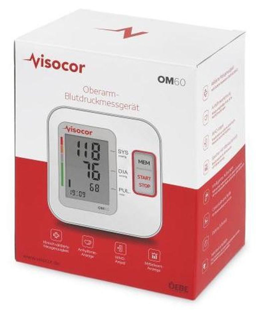 Visocor Monitor krvného tlaku na hornej časti ramena Om60 1 Obrázok produktu 