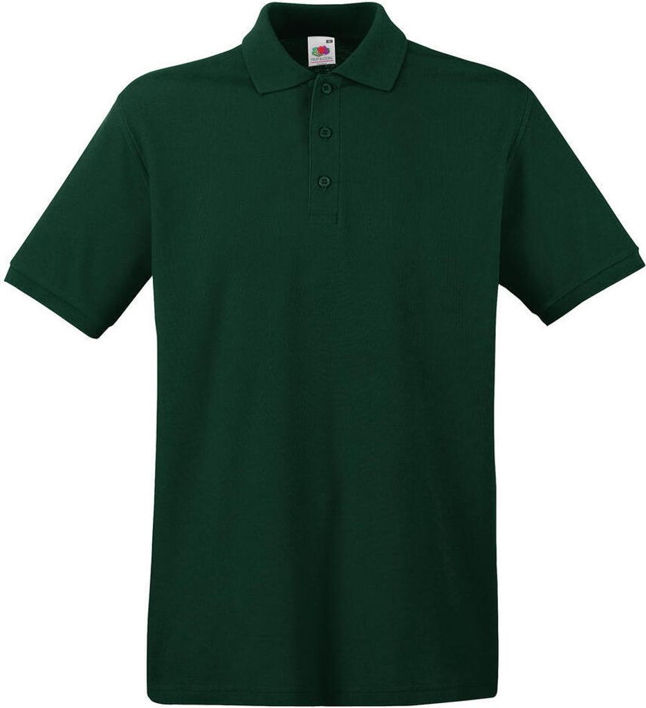 Fruit of the Loom 63-218-0 | Herren Premium Poloshirt - Farbe: Forest Green - Größe: XXL