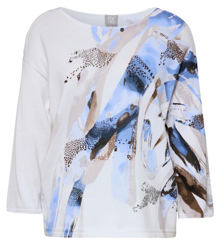 Rabe Pullover in Hellblau 38