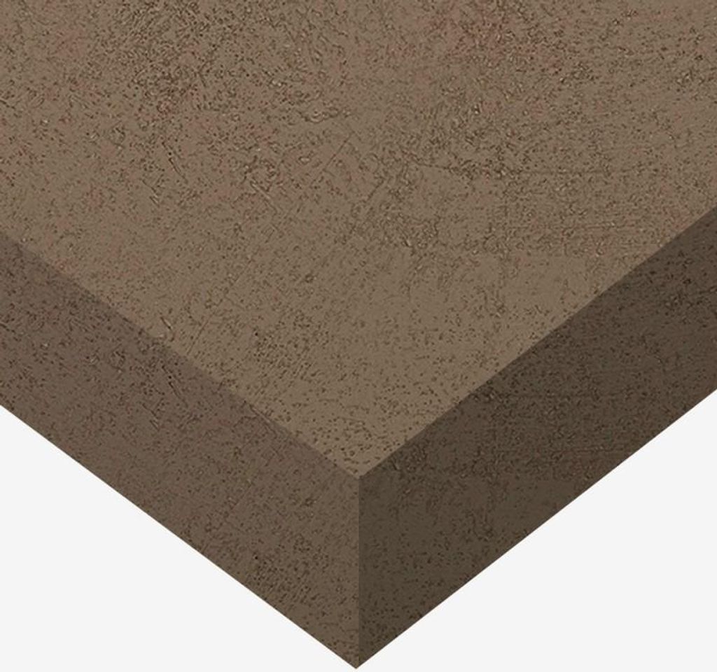 DIMEXACT - DIMEXACT Öko-Tapete mit Putzeffekt in Taupe, Rolle à 122 cm x 10 Meter -122 cm x 10 m - en Rouleau
