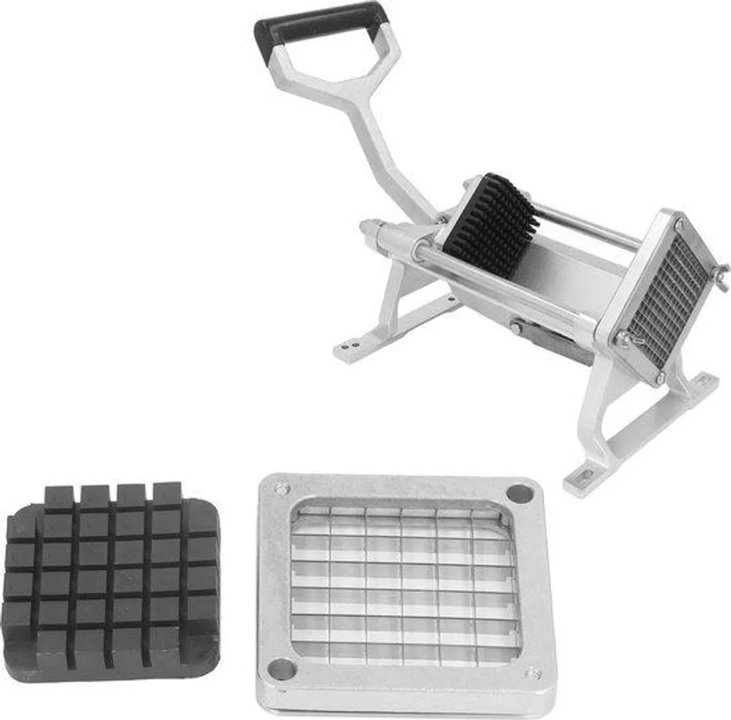 Bloc de coupe 12mm pour réaliser des frites maison régulières et nettes