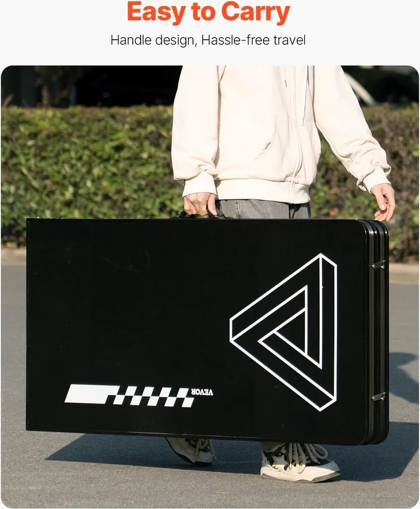 Table Beer Pong Portable 2,4m : Plus de Problème de Place pour vos Soirées