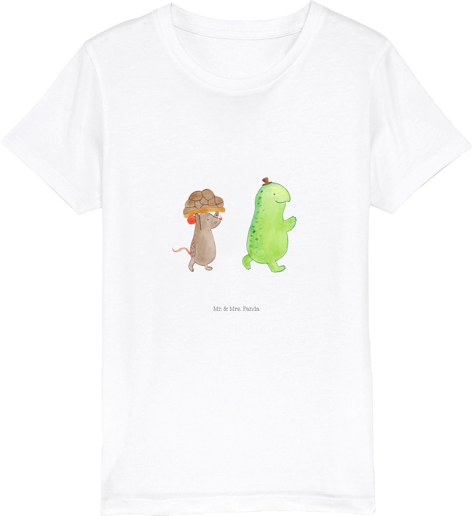 Mr. & Mrs. Panda Kleinkinder T-Shirt Schildkröte Maus 7-8 Produktbild 