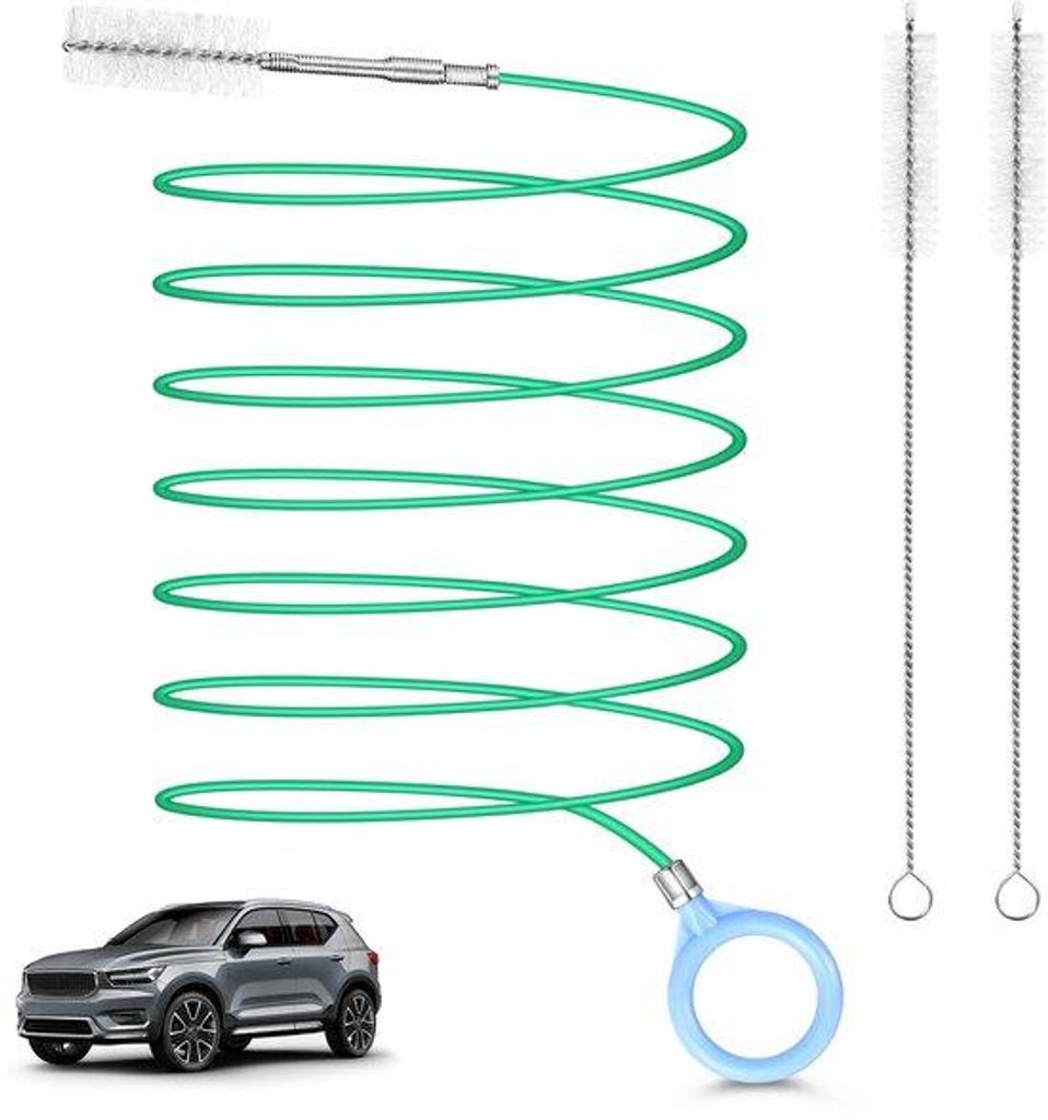 Flexibele Auto Schuifdak Wisser met 2 Stuks 20cm Borstel voor Lange Schuifdak Afvoer