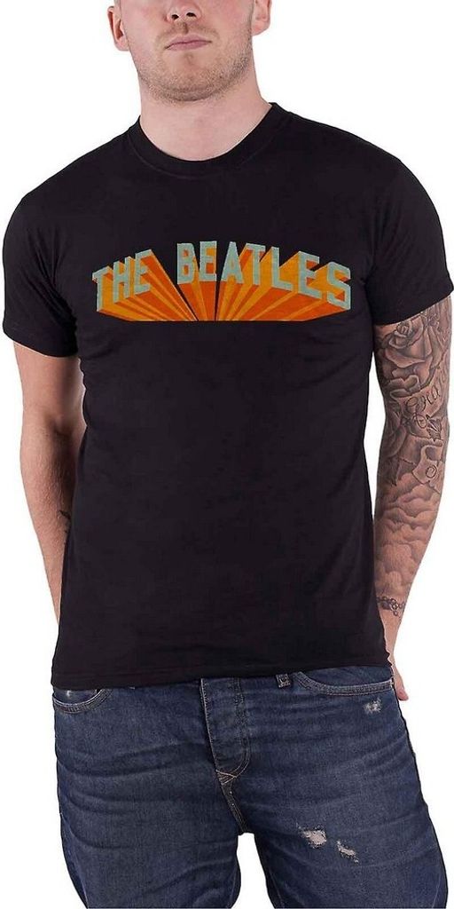 The Beatles - "Live In Japan" T-Shirt für Herren/Damen Uni RO2197 (M) (Schwarz)