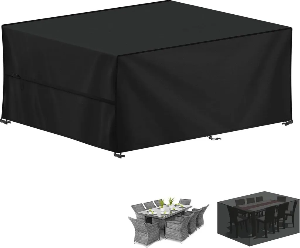 Housse de mobilier de jardin bâche indéchirable contre la pluie