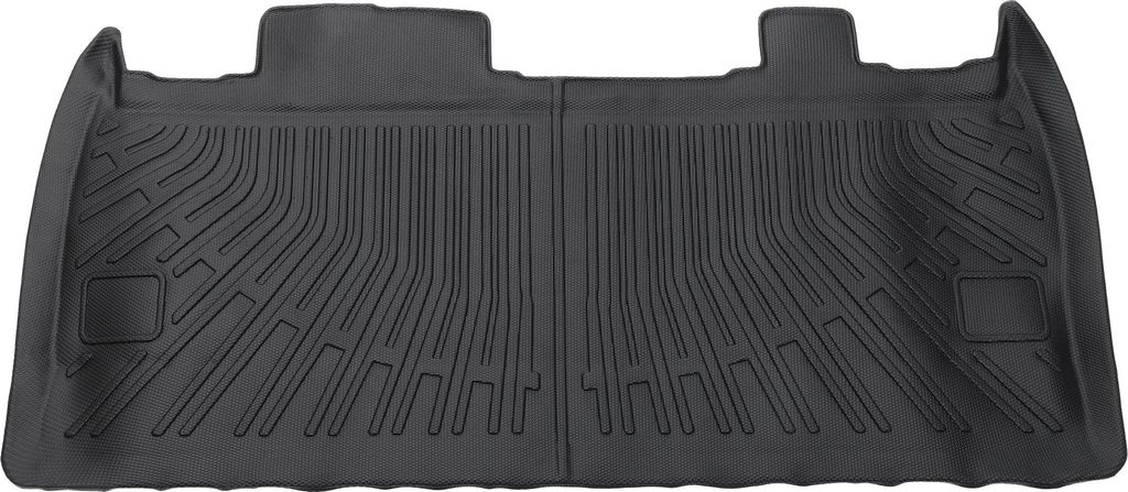 Cargo Liner Kofferraummatte Kofferraum Gepäck Kofferraumwanne Matte für Kia Carnival 2022-2024 Schwarz TPE 1 Stück Flaches Gesicht Streifenmuste...