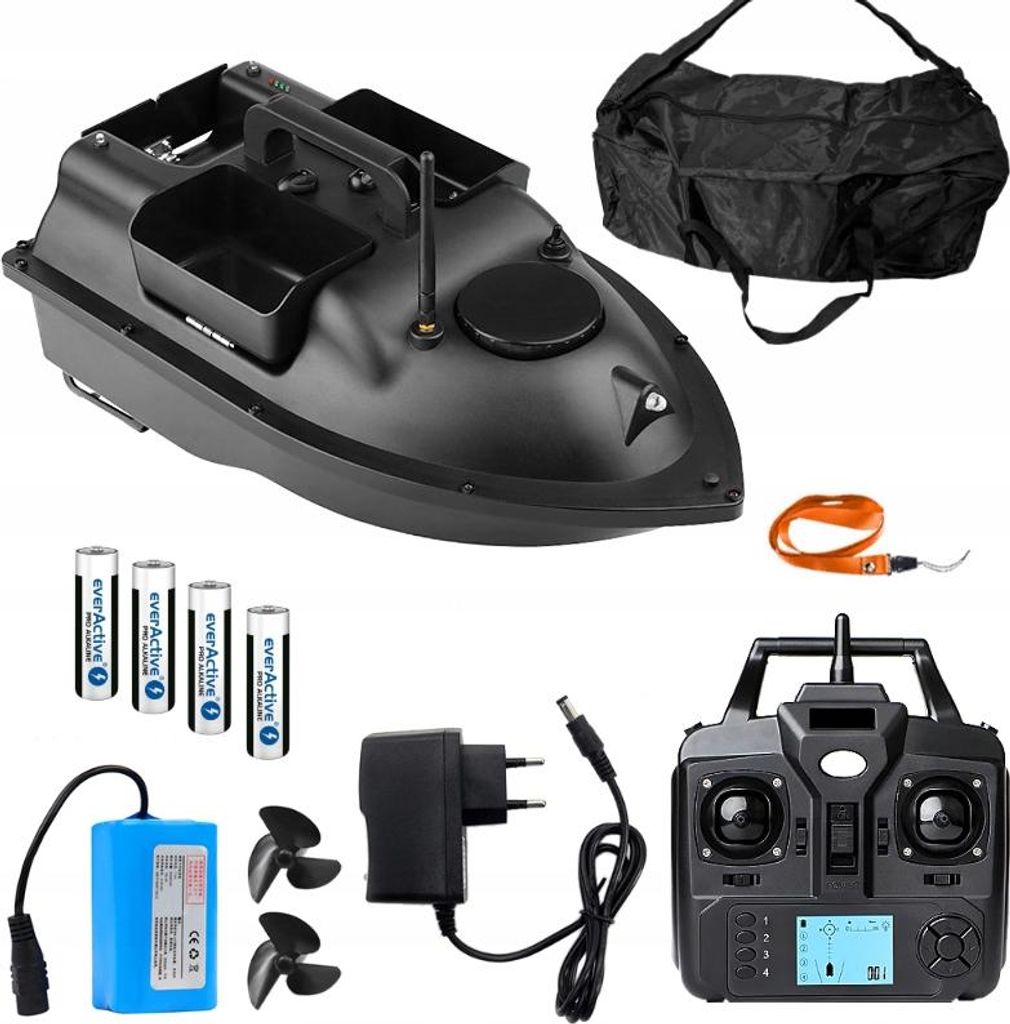 Flytec V10 RC GPS návnada loď 3 feeder 2000g 500m diaľkové Obrázok produktu 
