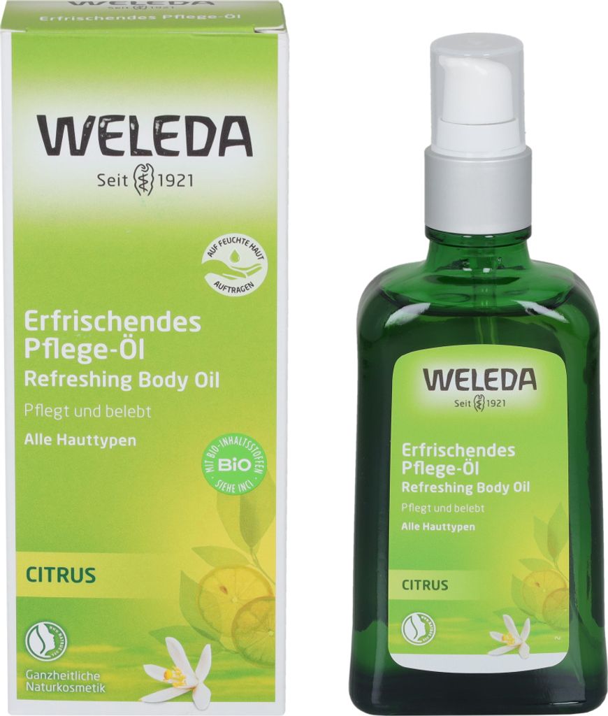 Weleda Huile rafraîchissante aux agrumes Image du produit 