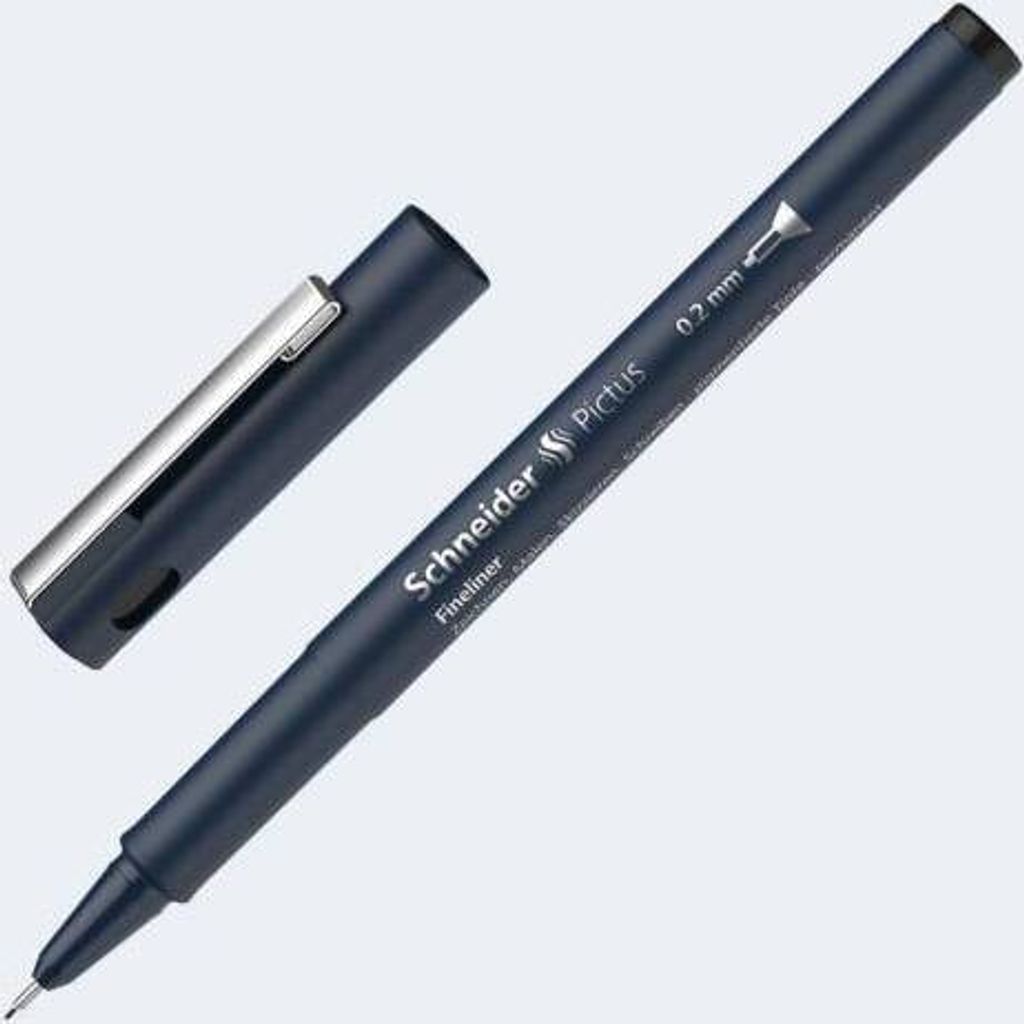 Fineliner Pictus 0,2mm schwarz
