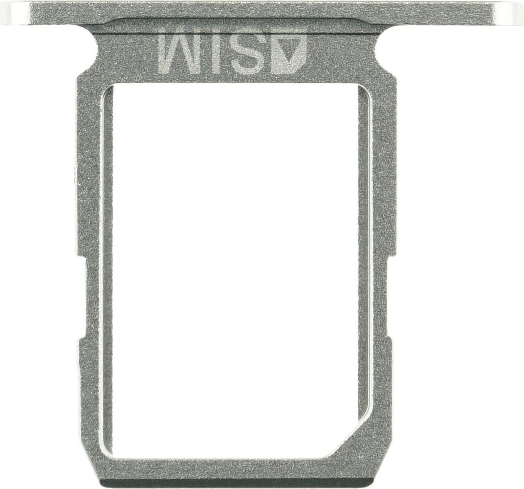 Simkarten Halter für Samsung Galaxy S6 (SM-G920F), Silber