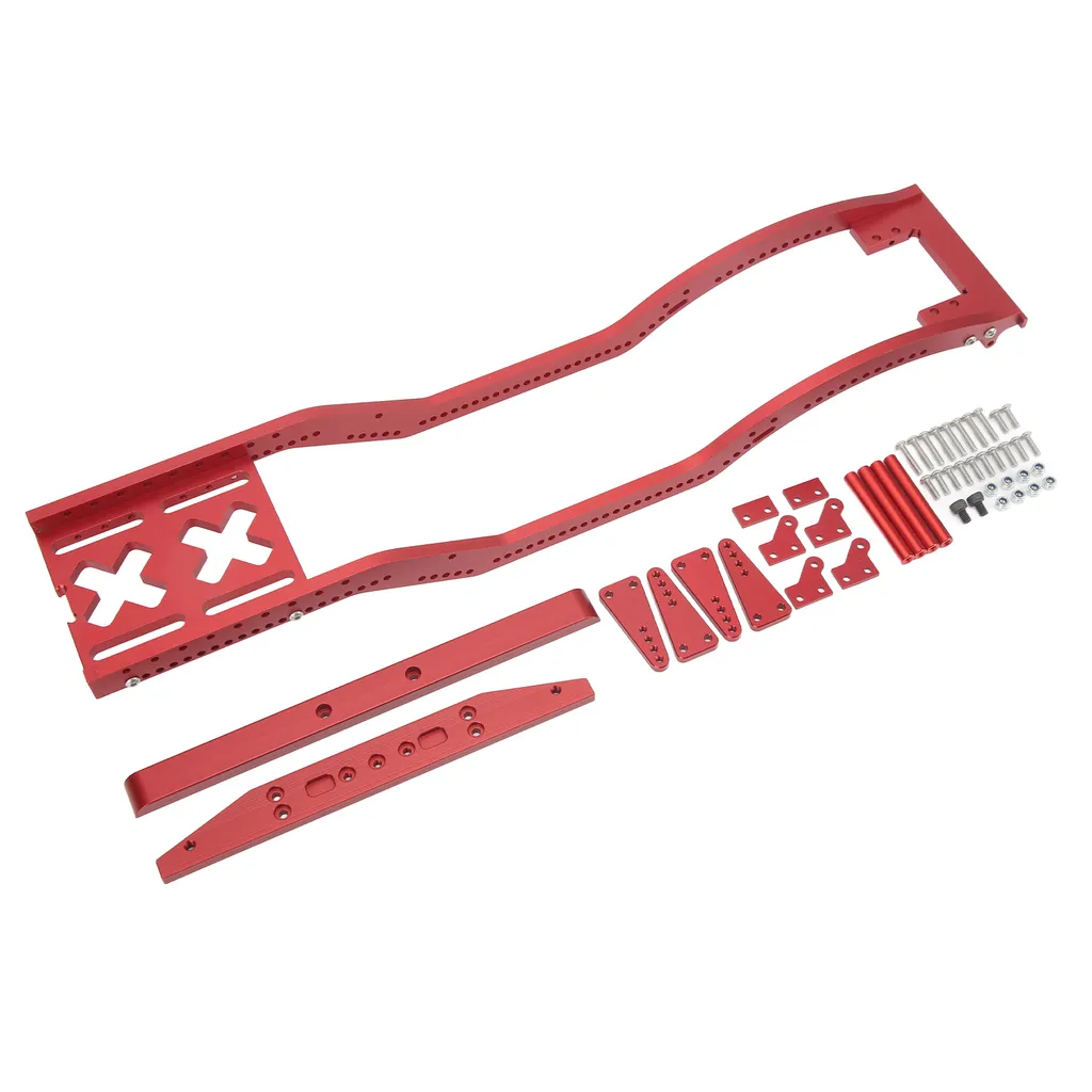 Châssis RC 1/10 en Métal pour Réparer et Renforcer votre Crawler SCX10