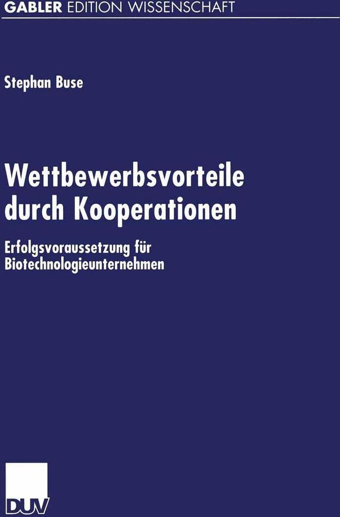 Wettbewerbsvorteile durch Kooperationen