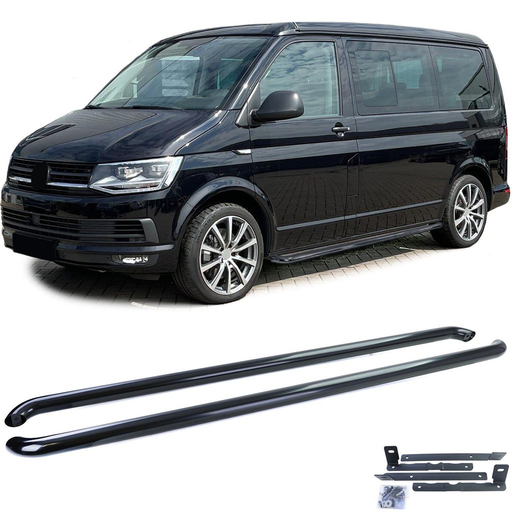 Carparts-Online Pedane laterali per VW T5 T6 T6.1 a passo Immagine del prodotto 