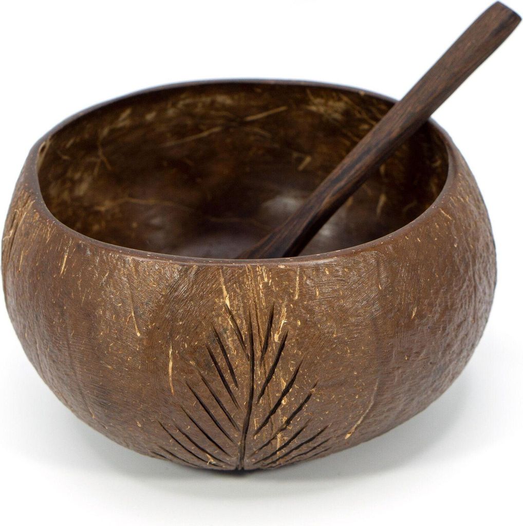 Kokosnuss-Set (Bowl + Löffel) Produktbild 