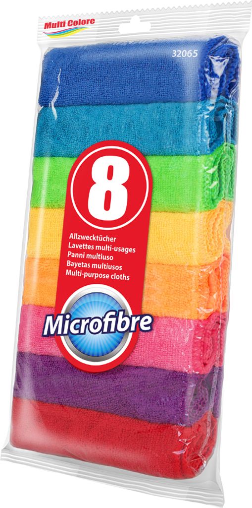 Peggy Perfect Microfaser-Allzwecktücher 8er Pack Produktbild 
