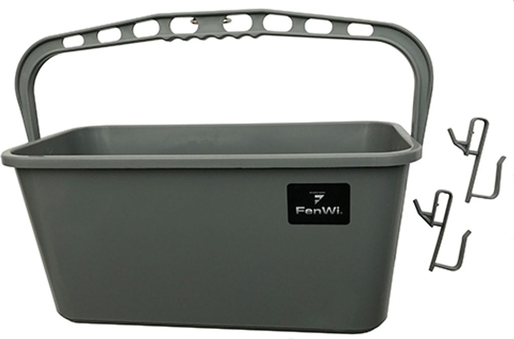 FenWi Profi Wischeimer zur Glasreinigung 15L Rechteck-Eimer Produktbild 