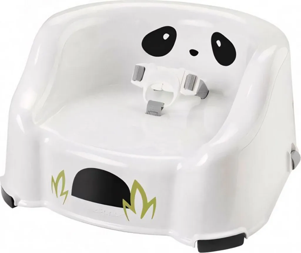 Siège Haut Bébé Fisher-Price HRG13 Blanc avec Assise Rigide Stable