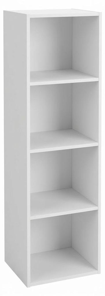 Libreria Scaffale 4 Vani Mobile Soggiorno Ufficio Casa Immagine del prodotto 