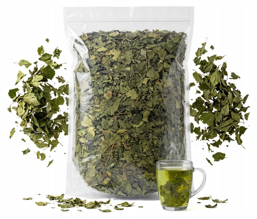 Weiße Maulbeerblätter getrocknet 1000g - Maulbeerblätter Produktbild 