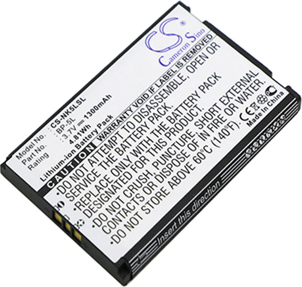 TECHTEK Batterie compatible avec [Nokia] 770, 7700, 7710, Image du produit 