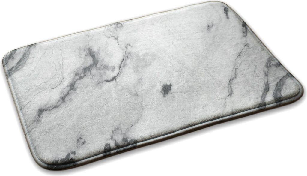 Teppich Teppich Wohnzimmer Schlafzimmer Modern - 75 cm x 45 cm - Marmor