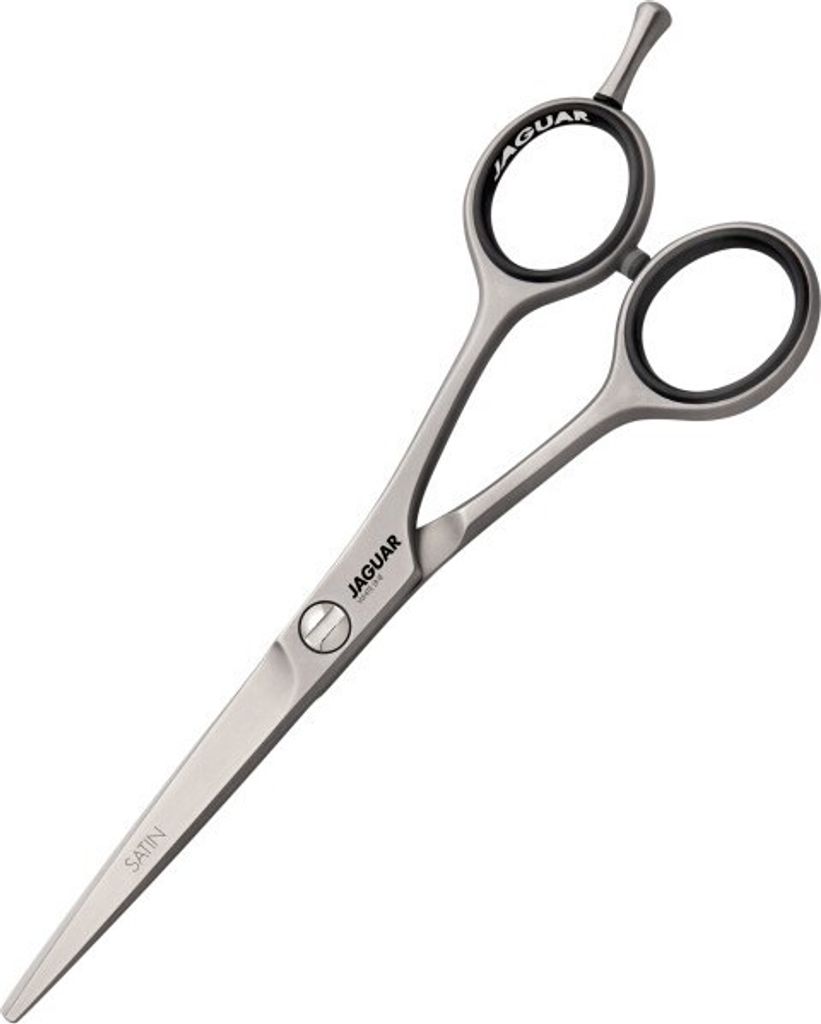 Jaguar White Line Satin 7.0 Inch Professional Steel Hair Cutting and Trimming Scissors for Salon Stylists Beauticians Hairdressers and Barbers Ger...