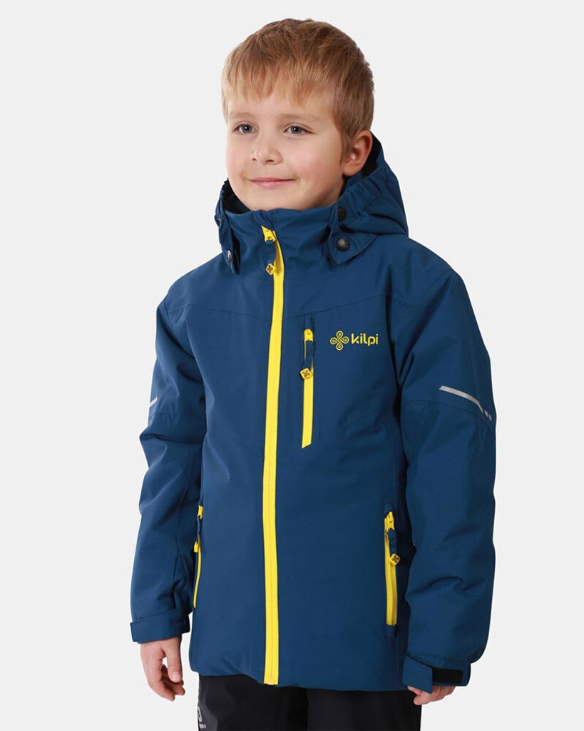 Jungen-Skijacke Kilpi FERDEN-JB, DUNKELBLAU, Größe 110