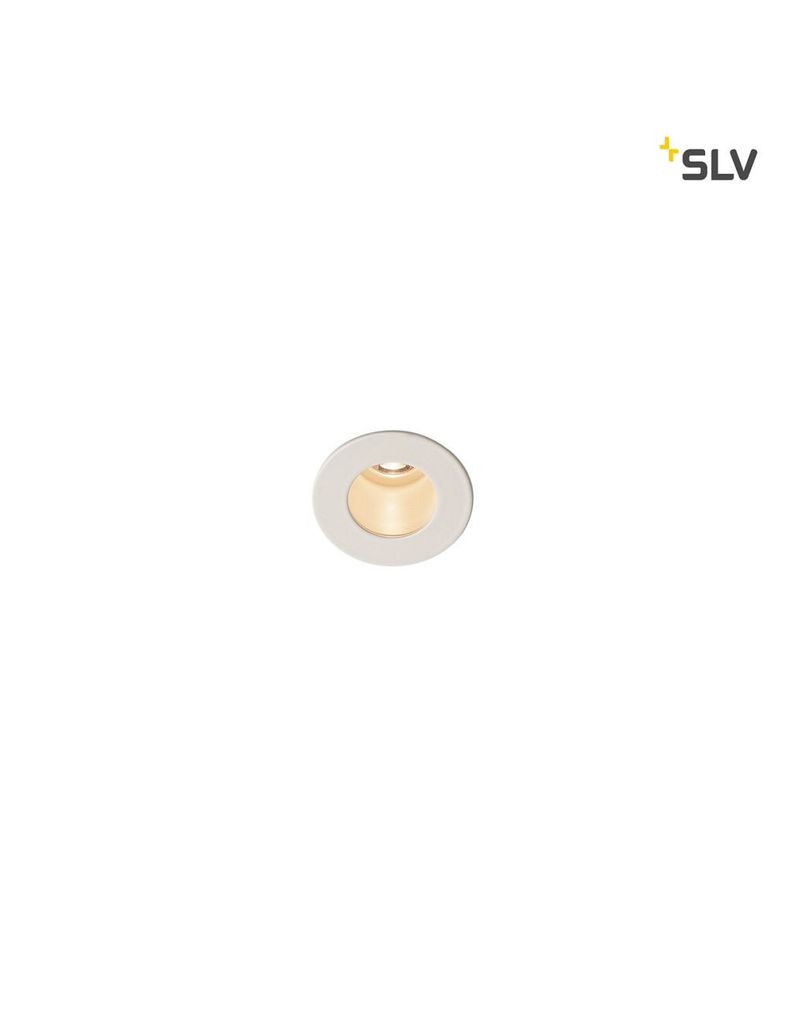SLV 1000914 TRITON MINI LED Deckeneinbauleuchte weiss 3000K Produktbild 