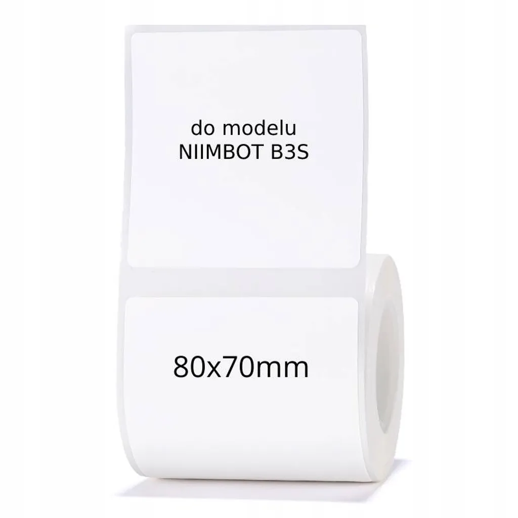 Stock Etichette Termiche NIIMBOT B3S 80x70mm | Ideale per Retail