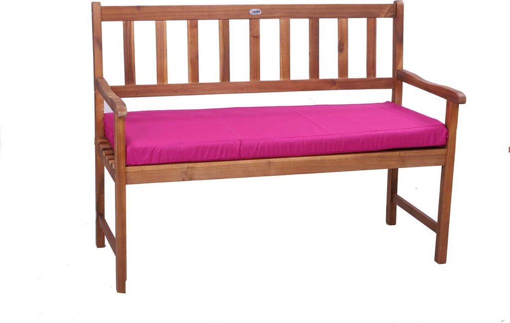 Podsedák na záhradnú lavicu 160x60x7cm ružová| Vankúš na Obrázok produktu 