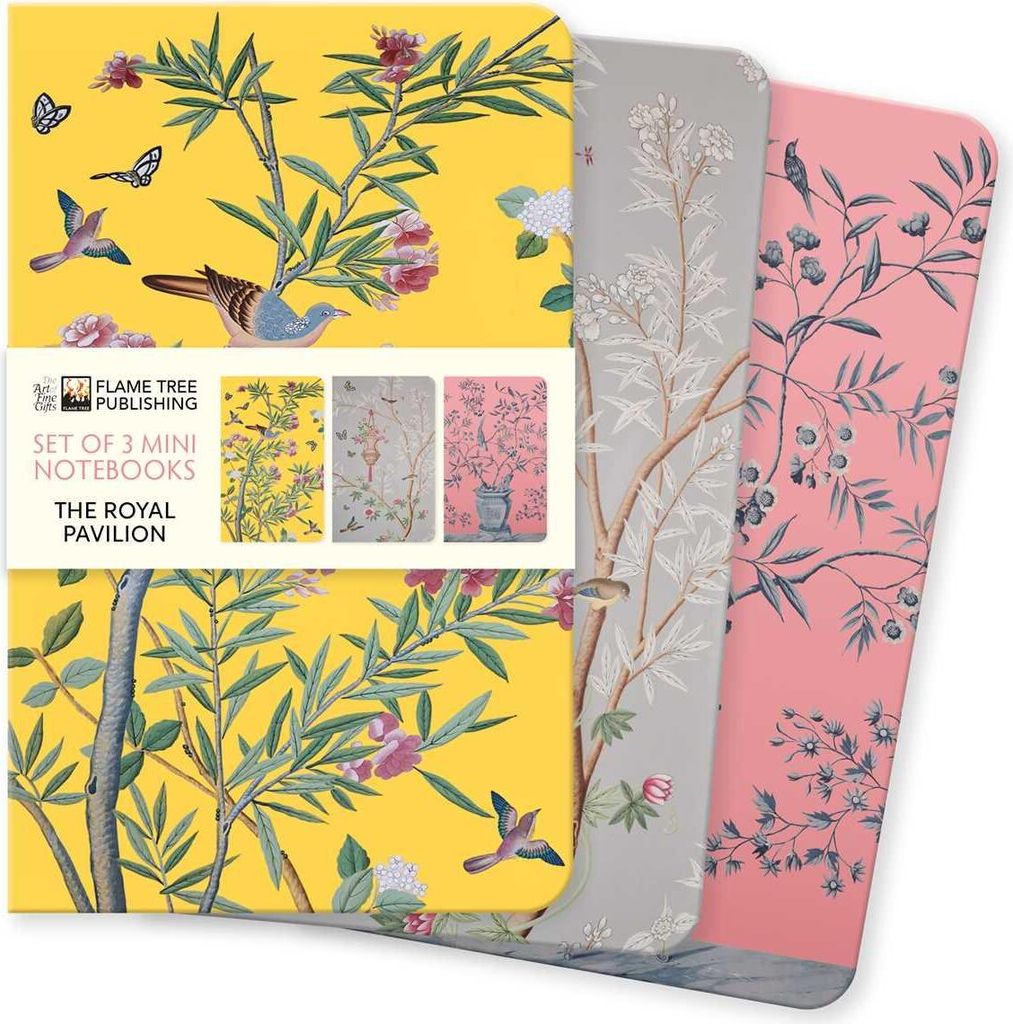 Royal Pavilion, Brighton Set of 3 Mini Notebooks