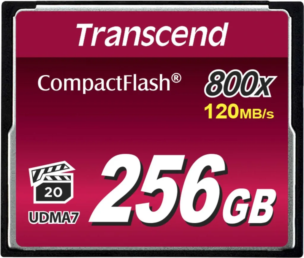 Offerta Transcend 256GB 800x CompactFlash - Qualità al Giusto Prezzo