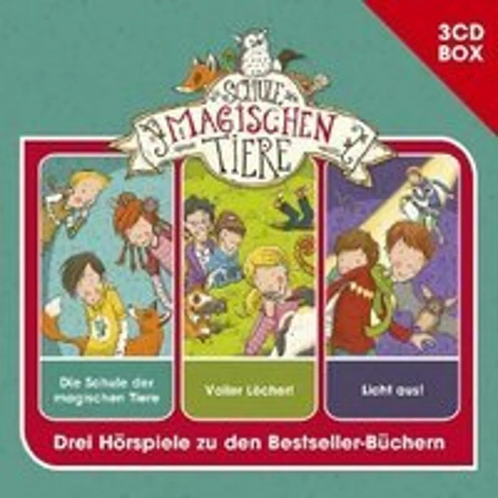 L'école des animaux magiques Coffret audio vol. 1 pour trajet voiture