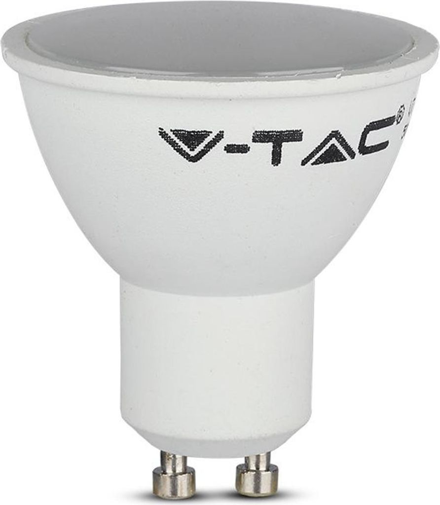 V-TAC LED-Lampe 4,5W GU10 SMD 110° VT-1975 6000K 400lm
