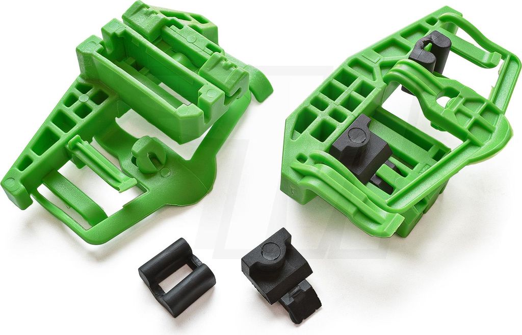 4x Halterungs Clip für BMW E90, E91 Fensterheber Reparatur Hinten Links | 51357140589